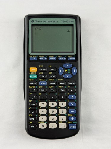 Texas instruments plus - ti-83,