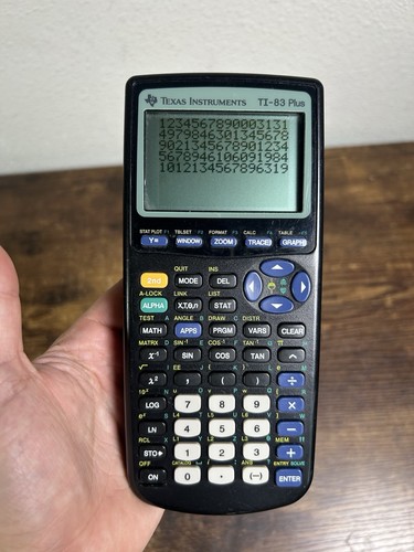 Texas instruments plus - instruments, 83